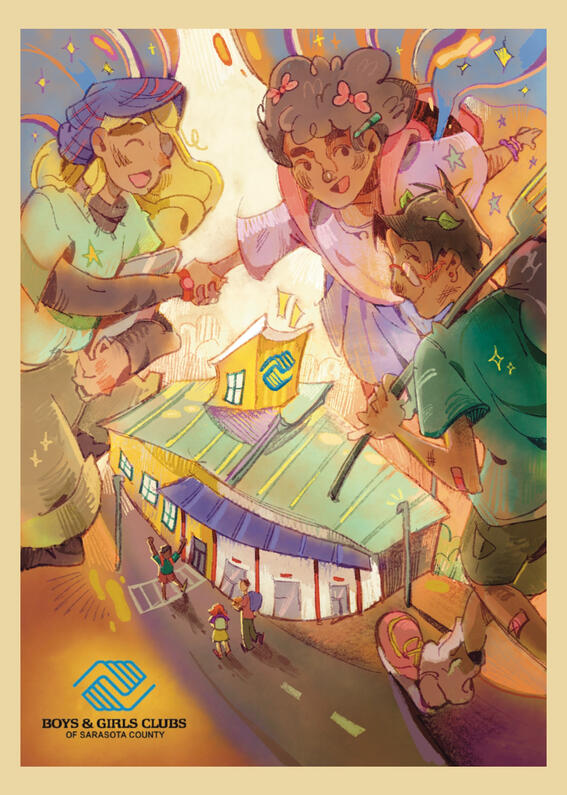 Boys &amp; Girls Club Trading Card