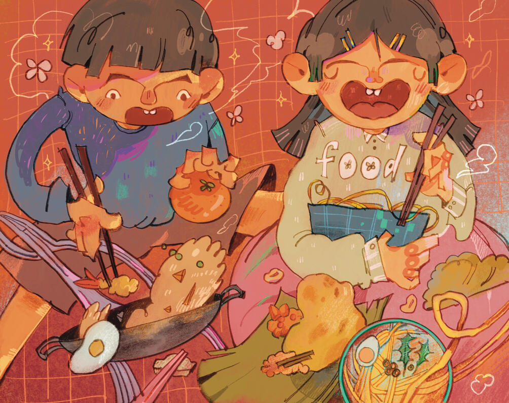 Asian Student Alliance Food Zine